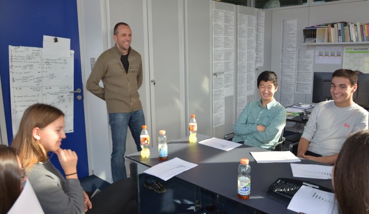 Photo du stage chez STATEC