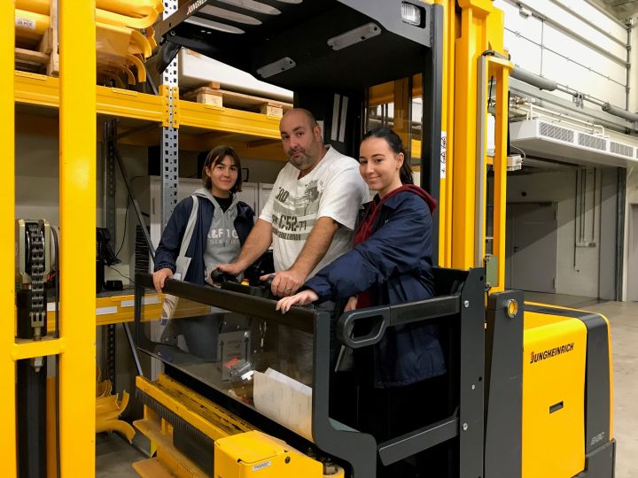 Photo du stage chez Sudgaz