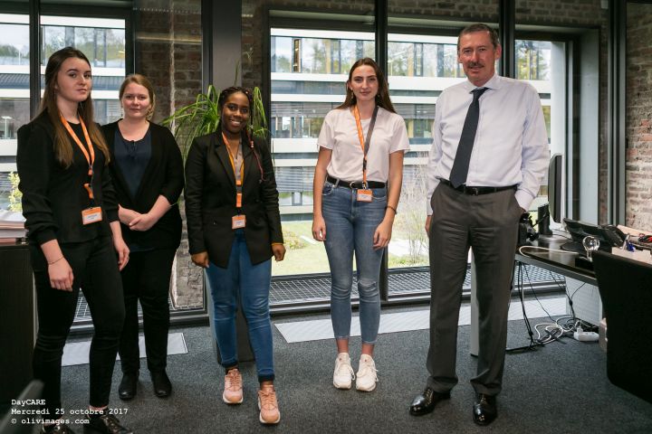 Photo du stage chez Encevo S.A.