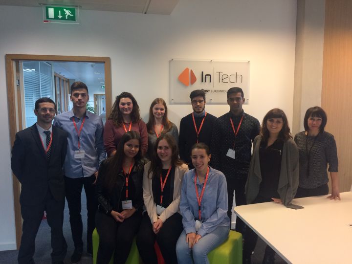 Photo du stage chez InTech